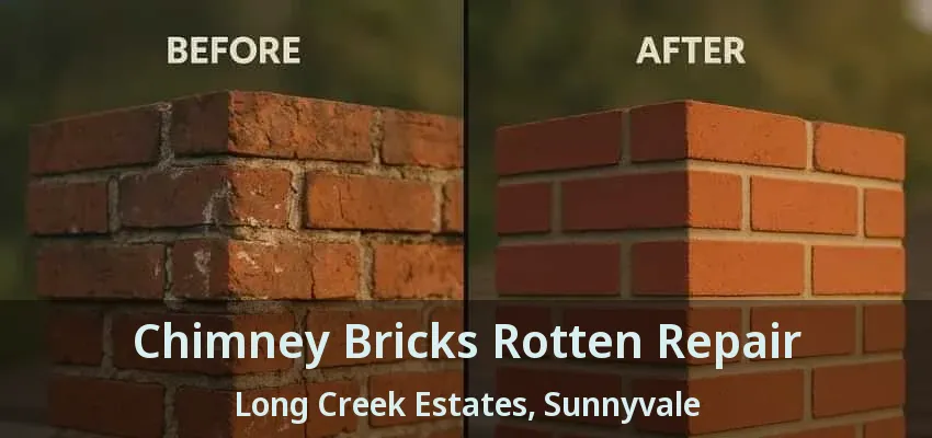 Chimney Bricks Rotten Repair Long Creek Estates, Sunnyvale - TX