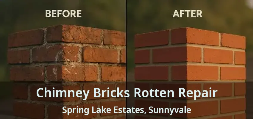 Chimney Bricks Rotten Repair Spring Lake Estates, Sunnyvale - TX