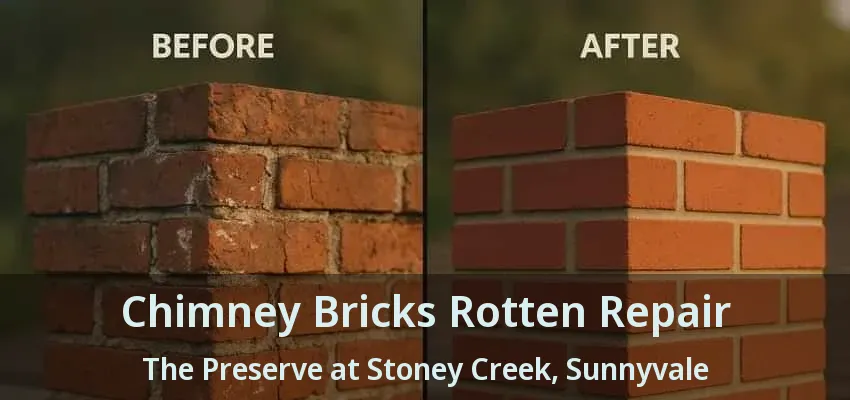 Chimney Bricks Rotten Repair The Preserve at Stoney Creek, Sunnyvale - TX