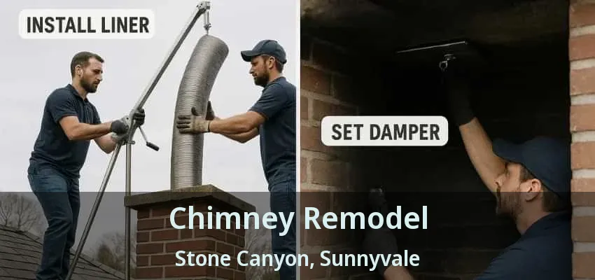Chimney Remodel Stone Canyon, Sunnyvale - TX