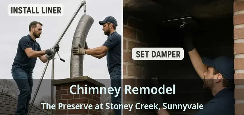 Chimney Remodel The Preserve at Stoney Creek, Sunnyvale - TX