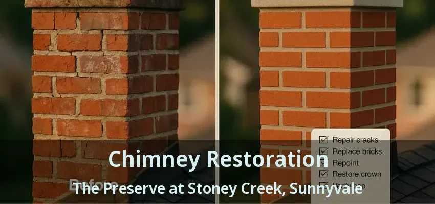 Chimney Restoration The Preserve at Stoney Creek, Sunnyvale - TX