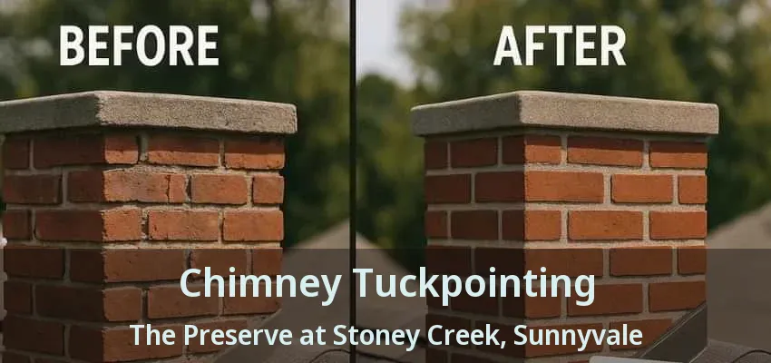 Chimney Tuckpointing The Preserve at Stoney Creek, Sunnyvale - TX