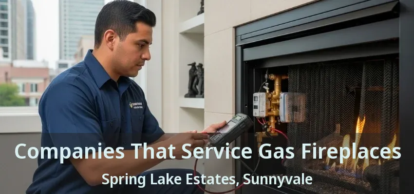 Companies That Service Gas Fireplaces Spring Lake Estates, Sunnyvale - TX