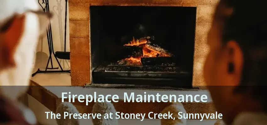 Fireplace Maintenance The Preserve at Stoney Creek, Sunnyvale - TX