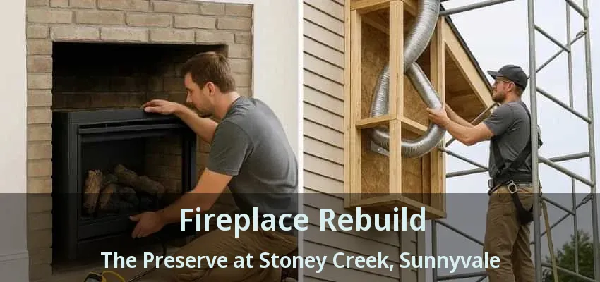Fireplace Rebuild The Preserve at Stoney Creek, Sunnyvale - TX