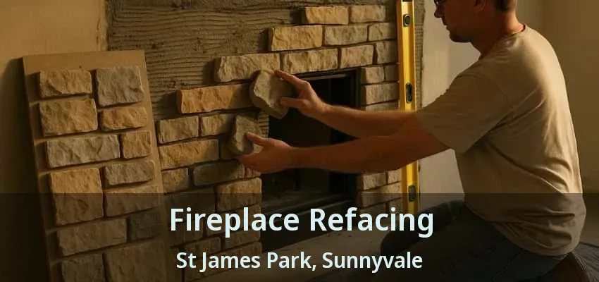 Fireplace Refacing St James Park, Sunnyvale - TX