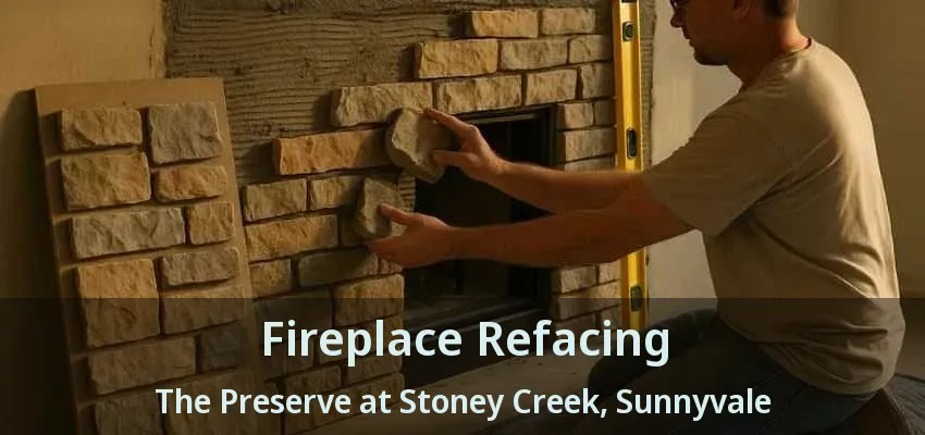 Fireplace Refacing The Preserve at Stoney Creek, Sunnyvale - TX