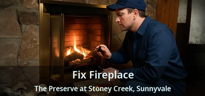 Fix Fireplace The Preserve at Stoney Creek, Sunnyvale - TX