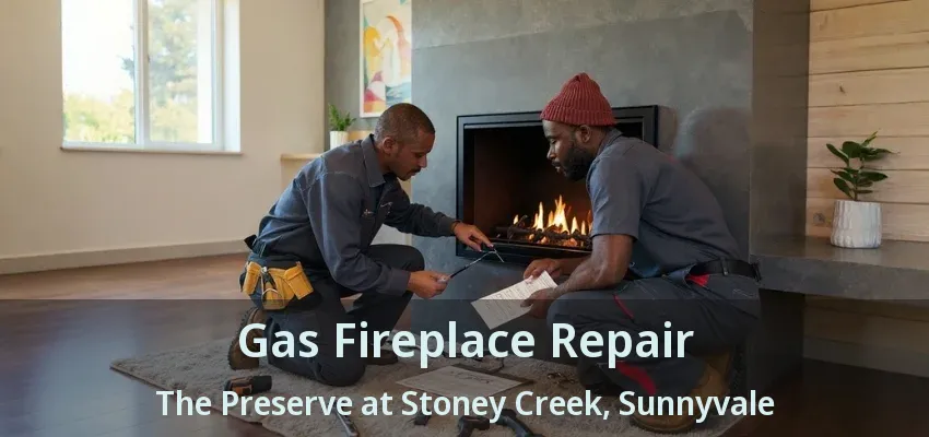 Gas Fireplace Repair The Preserve at Stoney Creek, Sunnyvale - TX