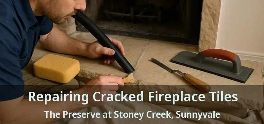 Repairing Cracked Fireplace Tiles The Preserve at Stoney Creek, Sunnyvale - TX