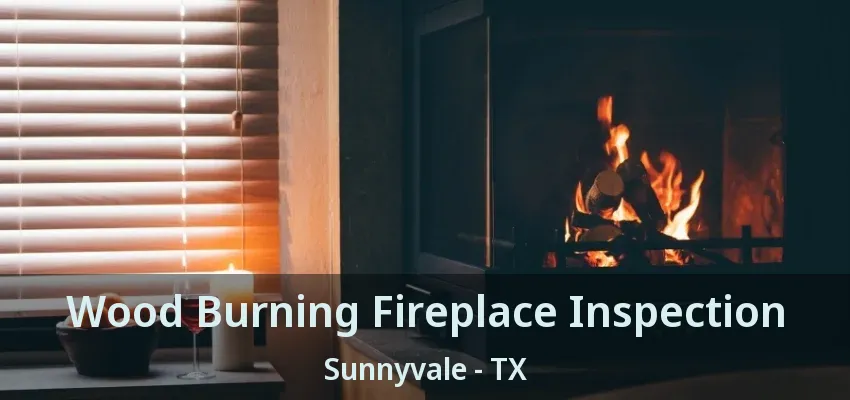 Wood Burning Fireplace Inspection Sunnyvale - TX